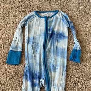 Little Sleepies 6-12 month Tie Dye Blue Sleeper